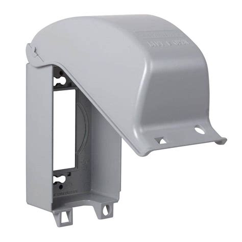 electrical box covers home depot|locking outlet cover home depot.